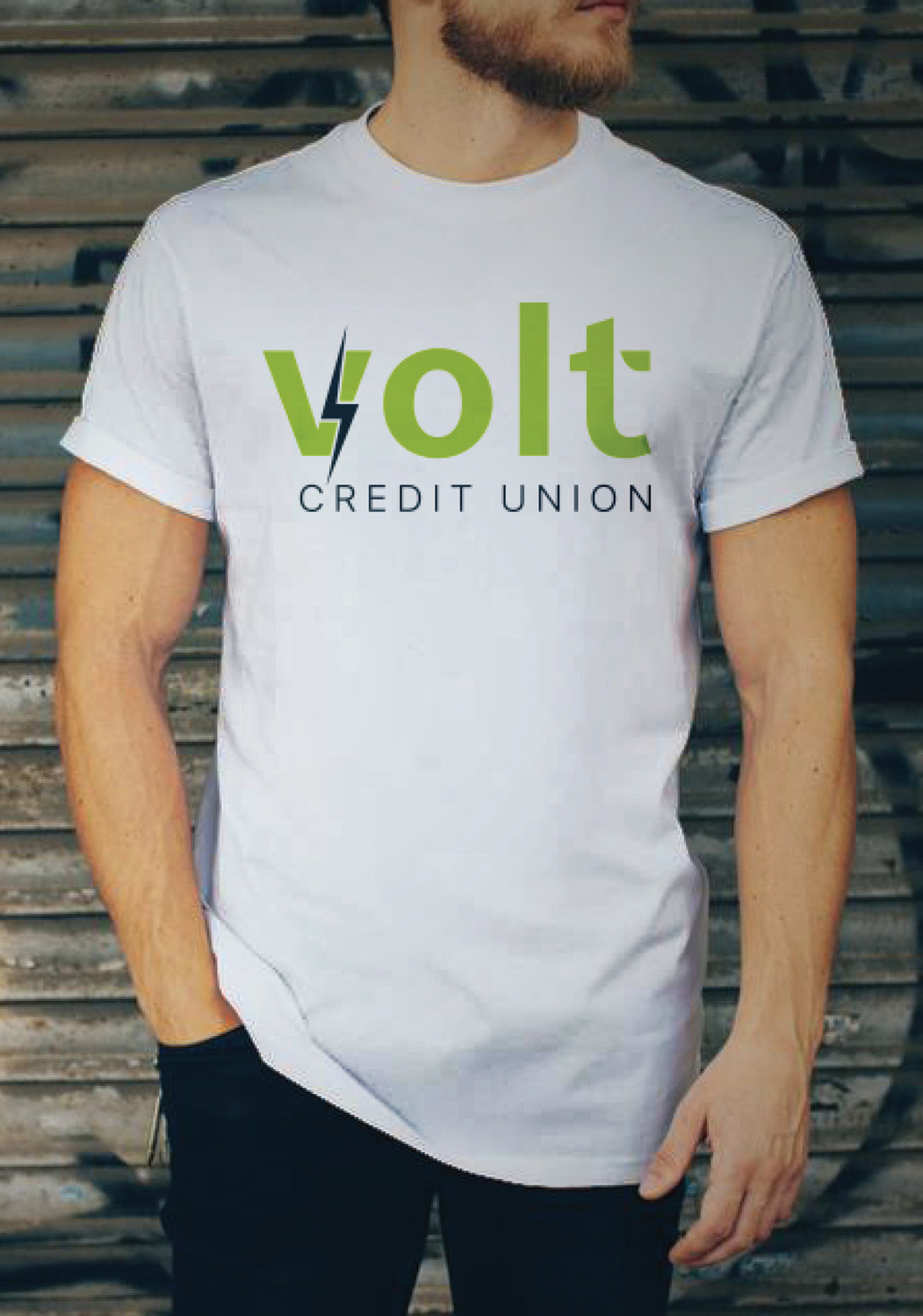 Volt Credit Union employees will wear T-shirts and tennis shoes as part of the “Revolt” campaign.